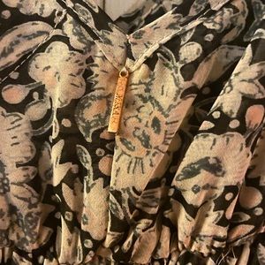 Misa mixed print dress